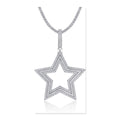 Iced Pendant | Moissanite | P15384