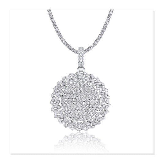 Iced Pendant | Moissanite