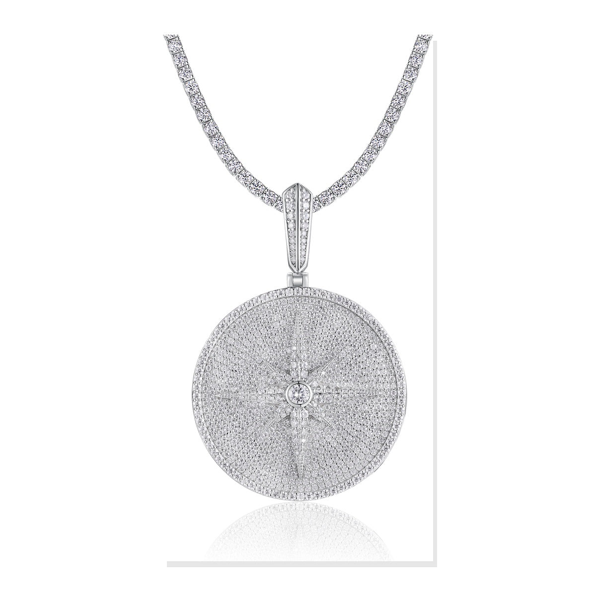 Iced Pendant | Moissanite