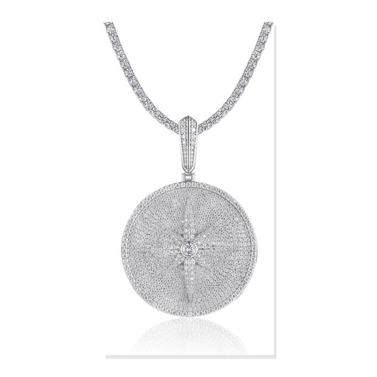 Iced Pendant | Moissanite