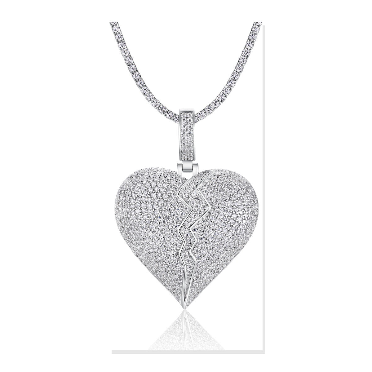 Iced Pendant | Moissanite