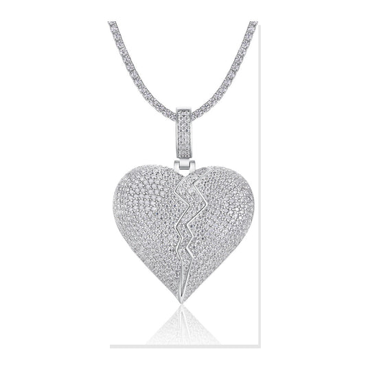 Iced Pendant | Moissanite