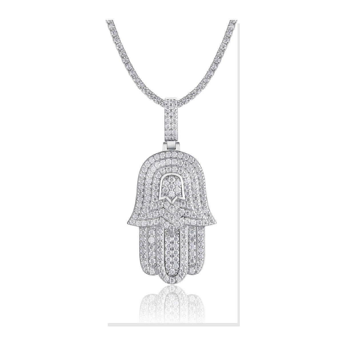 Iced Pendant | Moissanite