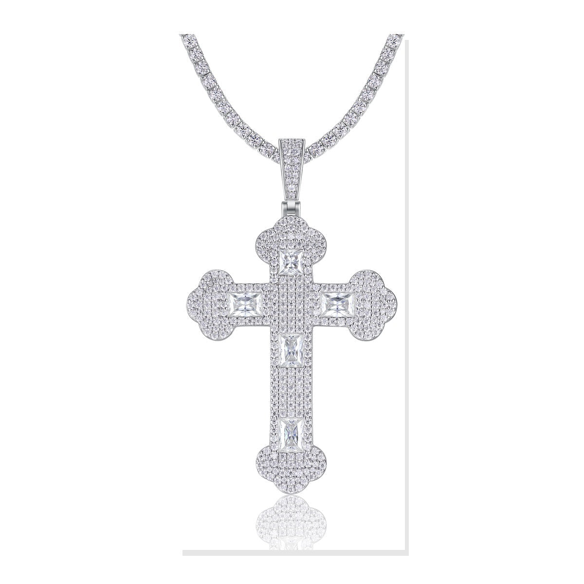 Iced Pendant | Moissanite