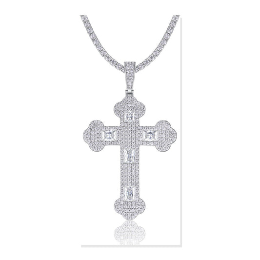 Iced Pendant | Moissanite