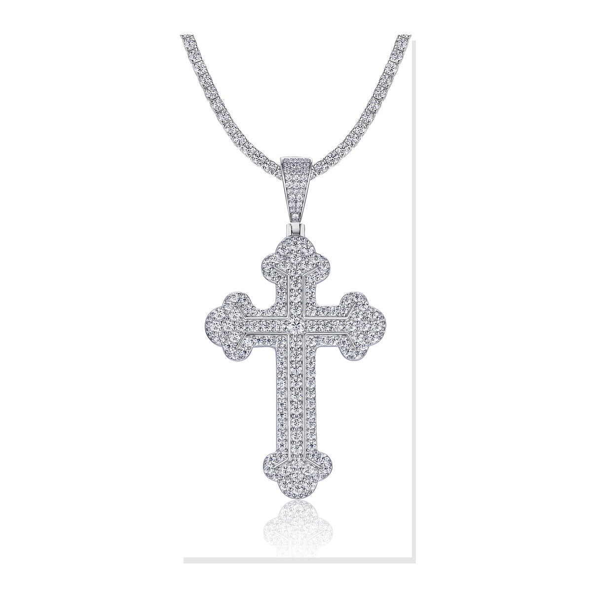 Iced Pendant | Moissanite