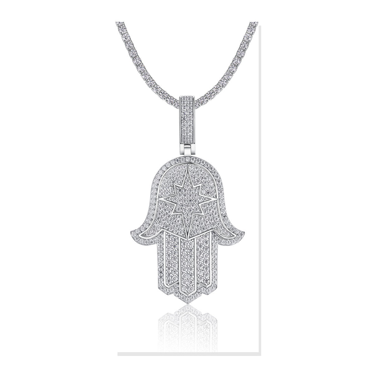 Iced Pendant | Moissanite