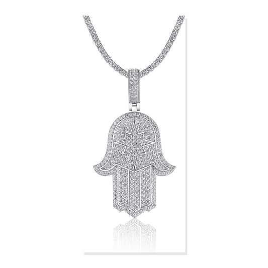Iced Pendant | Moissanite