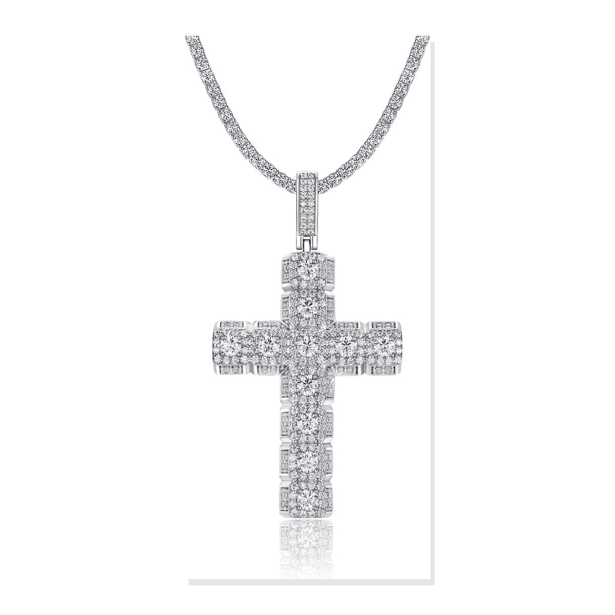 Iced Pendant | Moissanite