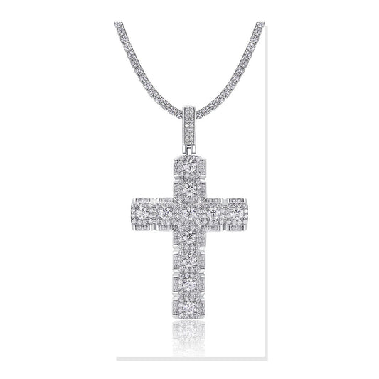 Iced Pendant | Moissanite