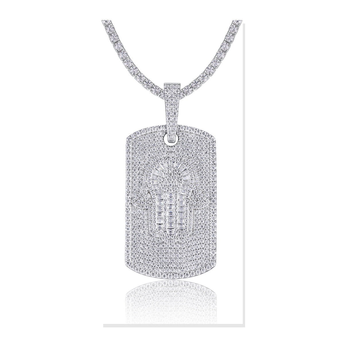 Iced Pendant | Moissanite