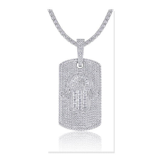 Iced Pendant | Moissanite