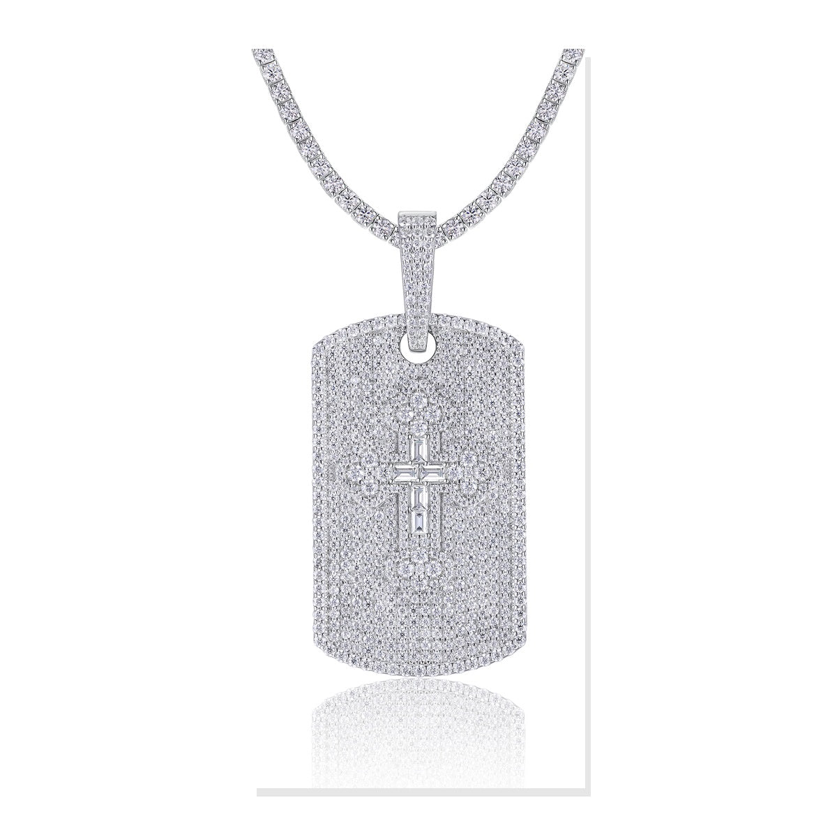 Iced Pendant | Moissanite