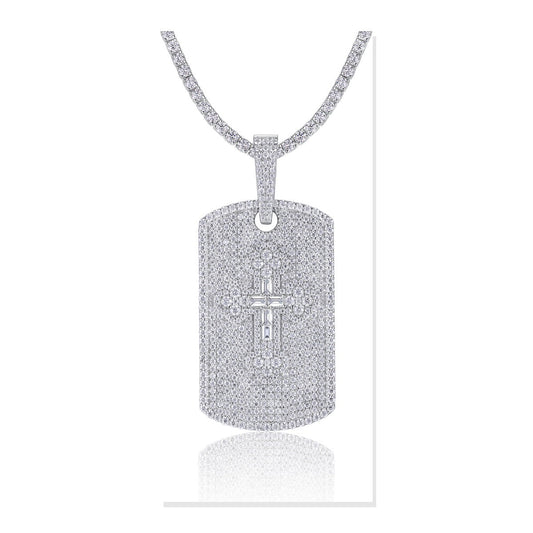 Iced Pendant | Moissanite