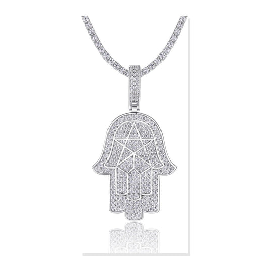 Iced Pendant | Moissanite