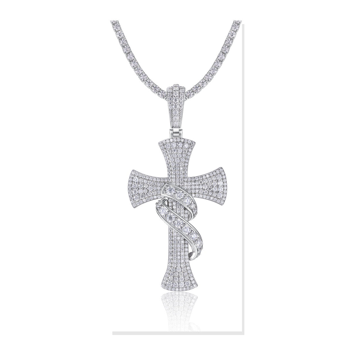 Iced Pendant | Moissanite