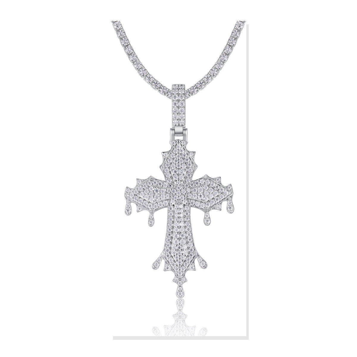 Iced Pendant | Moissanite