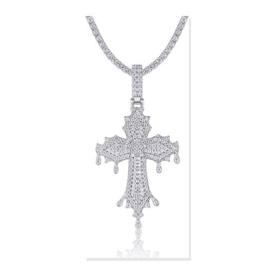 Iced Pendant | Moissanite