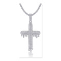 Iced Pendant | Moissanite | P15542