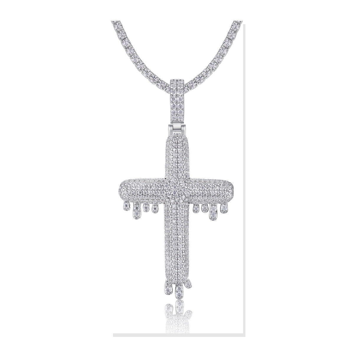 Iced Pendant | Moissanite