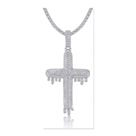Iced Pendant | Moissanite