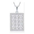 Iced Pendant | Moissanite | P15586