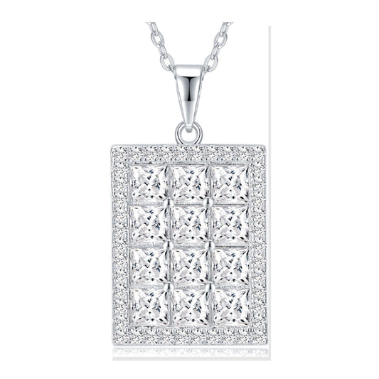 Iced Pendant | Moissanite