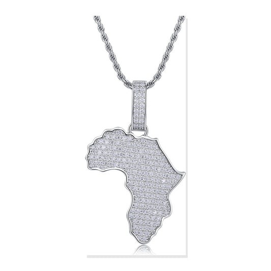 Iced Pendant | Moissanite