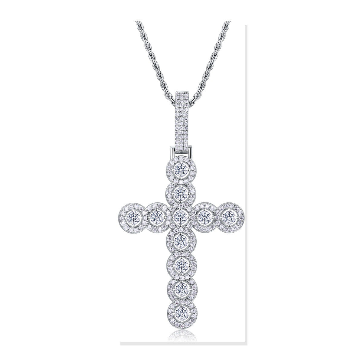 Iced Pendant | Moissanite