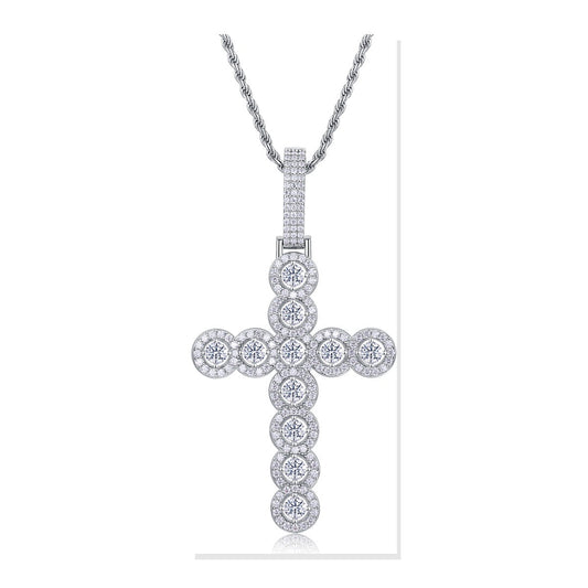 Iced Pendant | Moissanite
