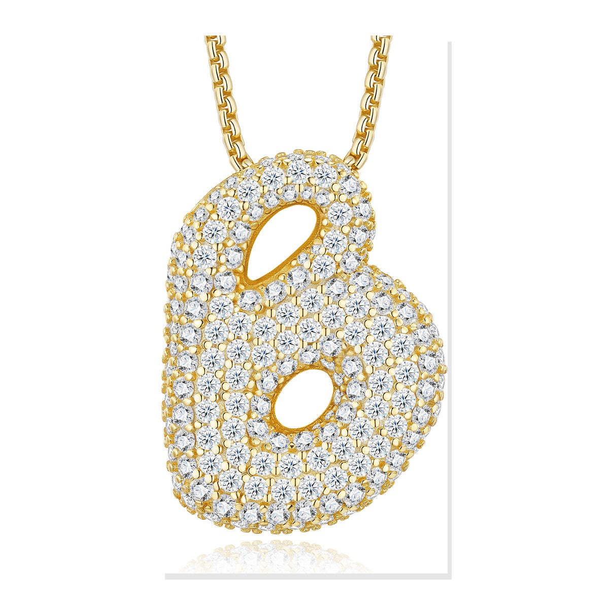 Iced Pendant | Moissanite