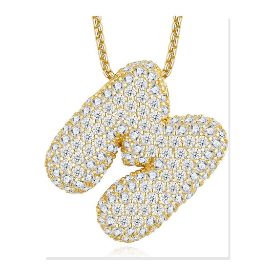 Iced Pendant | Moissanite