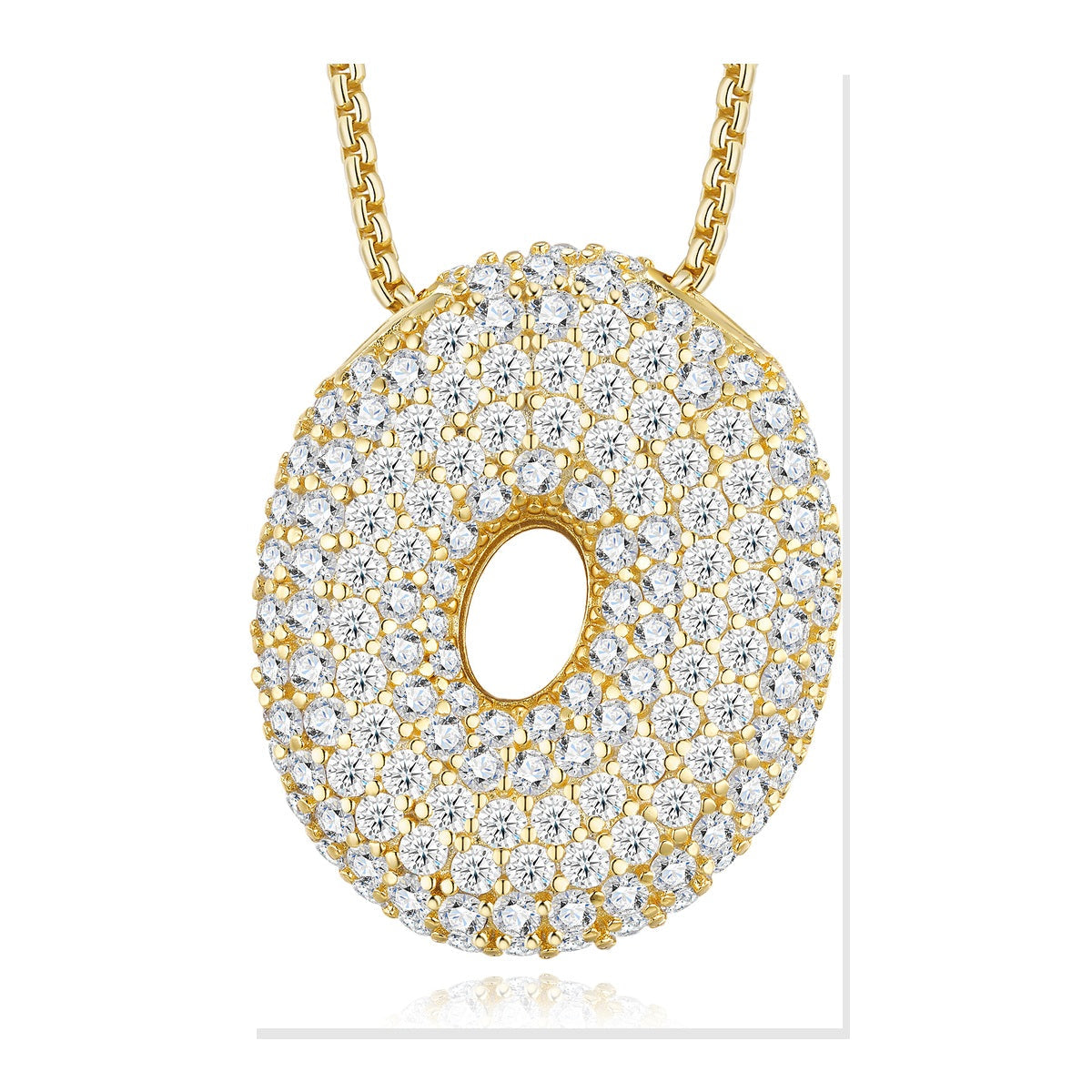 Iced Pendant | Moissanite