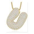 Iced Pendant | Moissanite | P16286