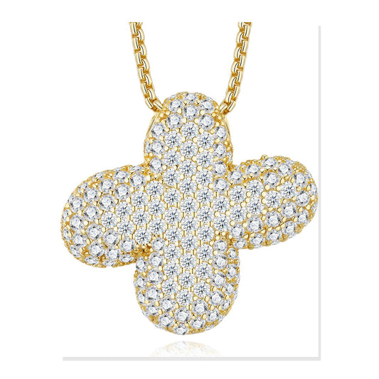 Iced Pendant | Moissanite