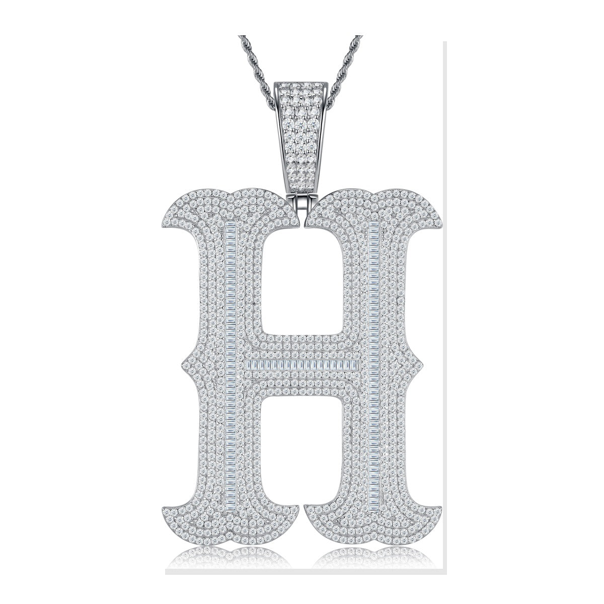 Iced Pendant | Moissanite