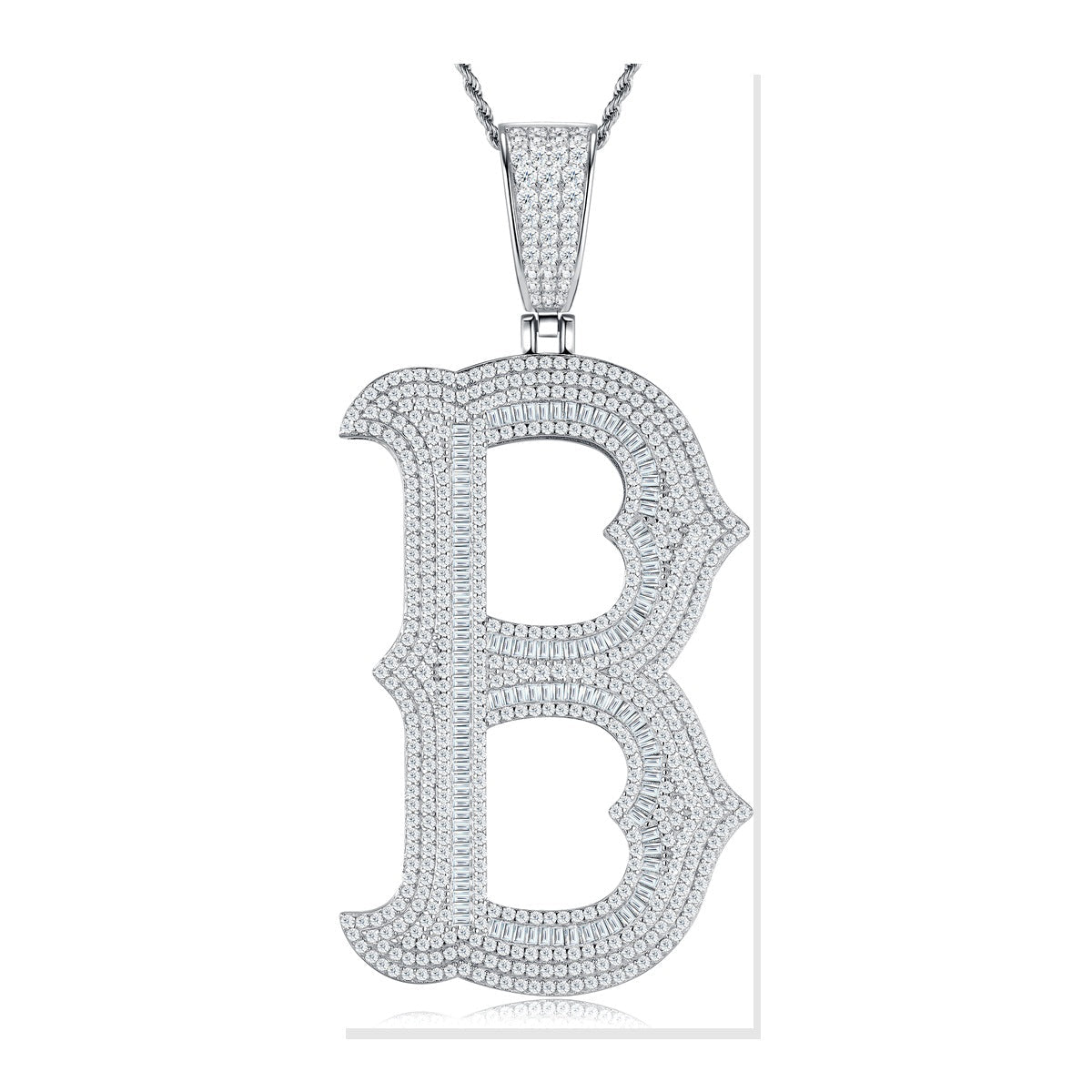 Iced Pendant | Moissanite