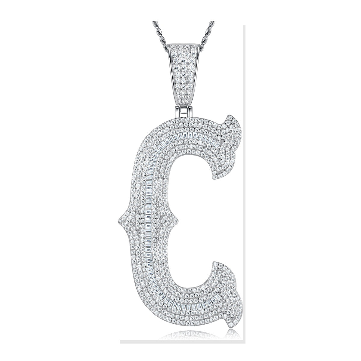 Iced Pendant | Moissanite
