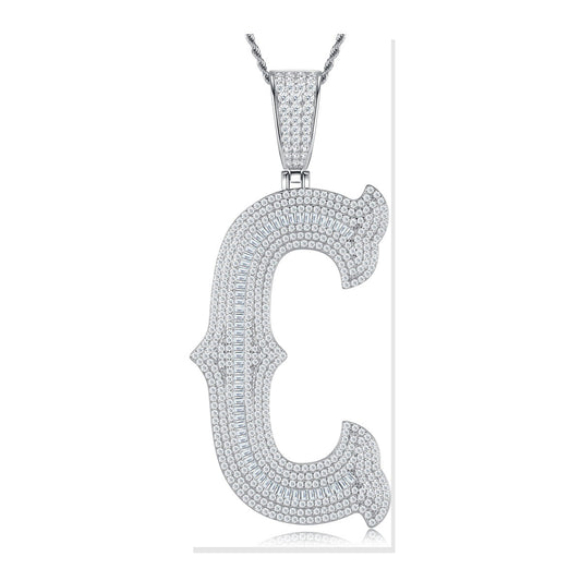 Iced Pendant | Moissanite