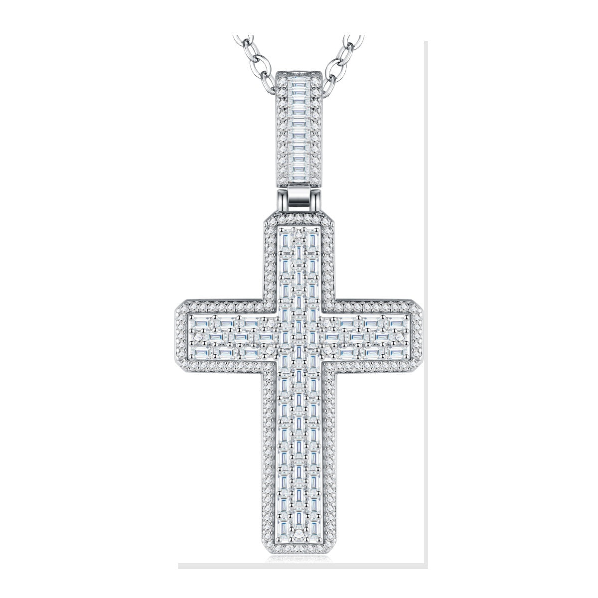 Iced Pendant | Moissanite