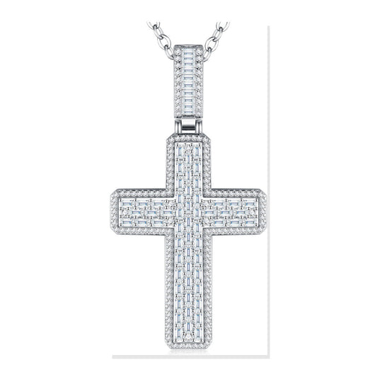 Iced Pendant | Moissanite