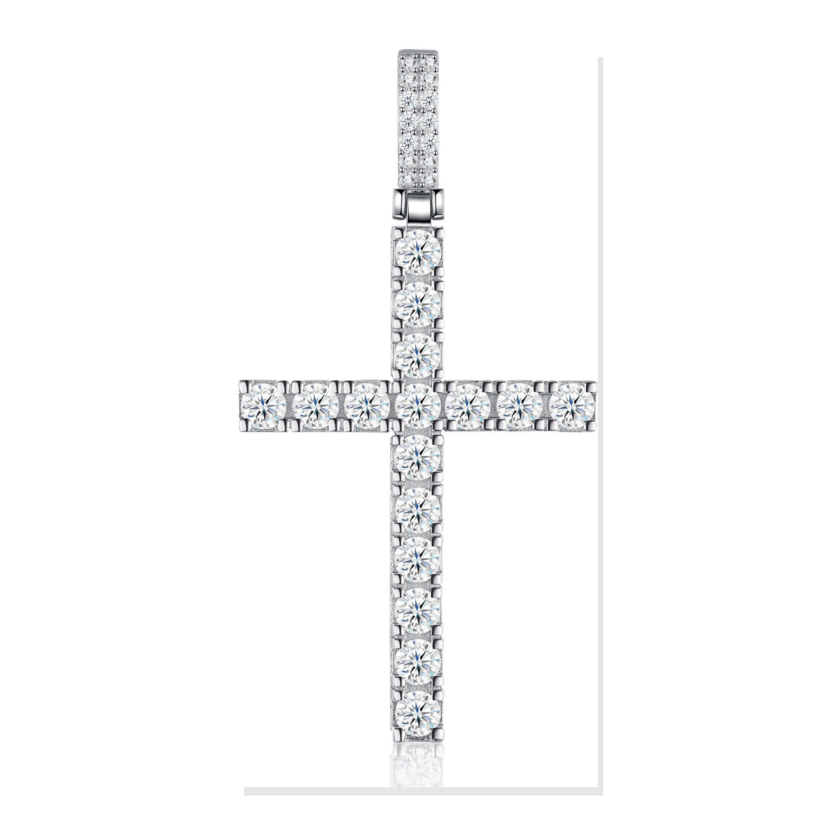 Iced Pendant | Moissanite