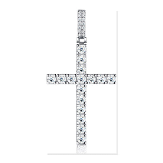 Iced Pendant | Moissanite