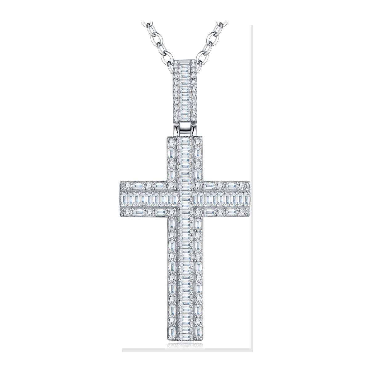 Iced Pendant | Moissanite