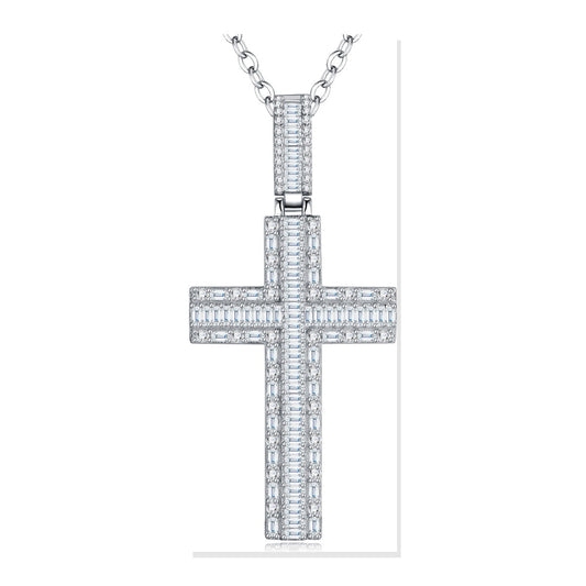 Iced Pendant | Moissanite