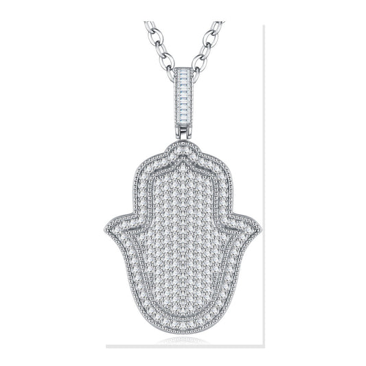 Iced Pendant | Moissanite