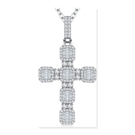 Iced Pendant | Moissanite