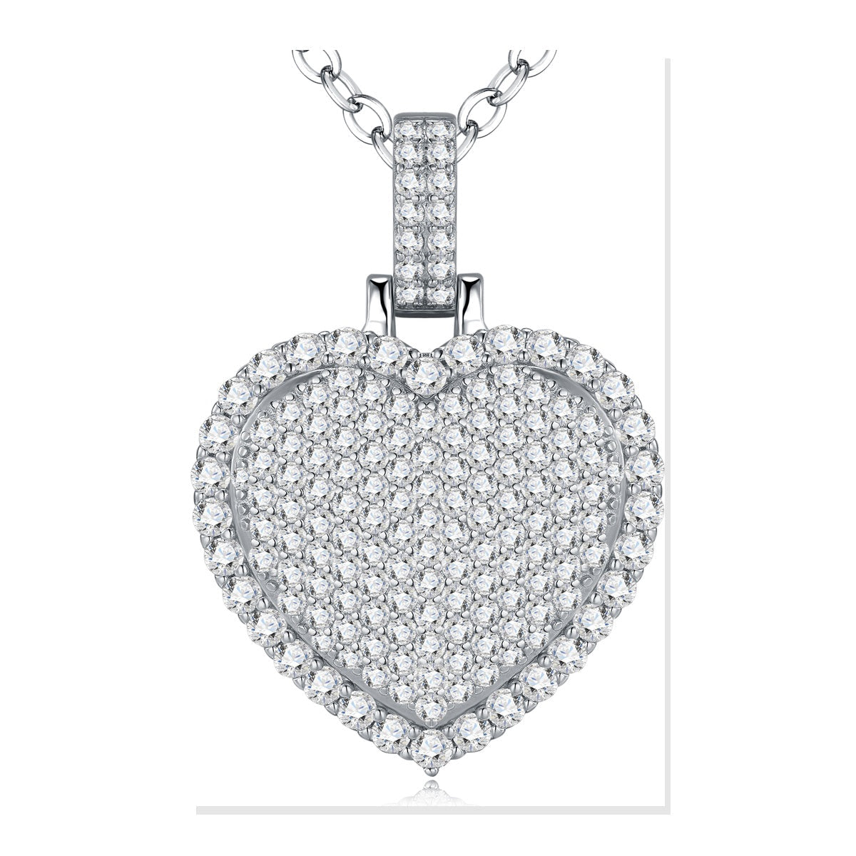 Iced Pendant | Moissanite