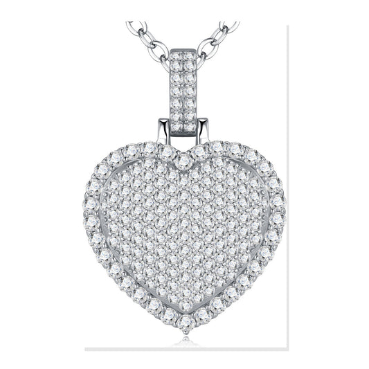 Iced Pendant | Moissanite