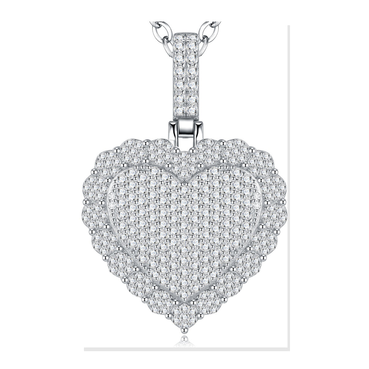 Iced Pendant | Moissanite